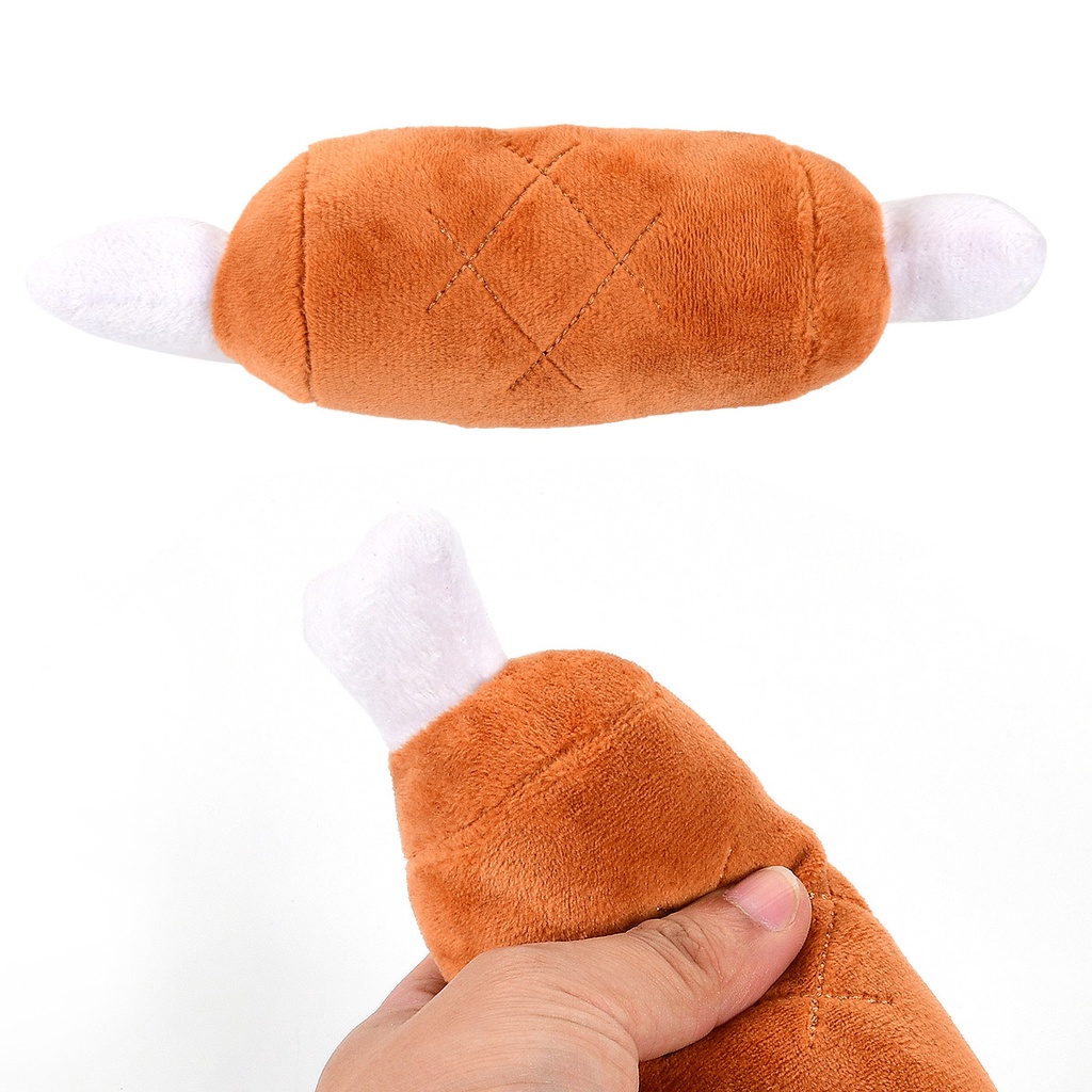 Đùi gà nhồi bông cho thú cưng