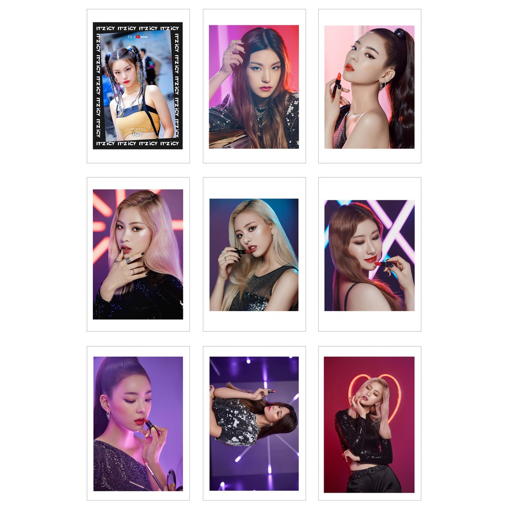 Lomo Card Ảnh ITZY - IT'Z ICY + MAC ( 36 ảnh)