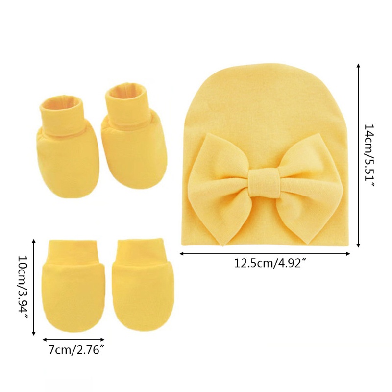 Set Vớ Và Găng Tay Cotton Mềm Mại Đáng Yêu Cho Bé