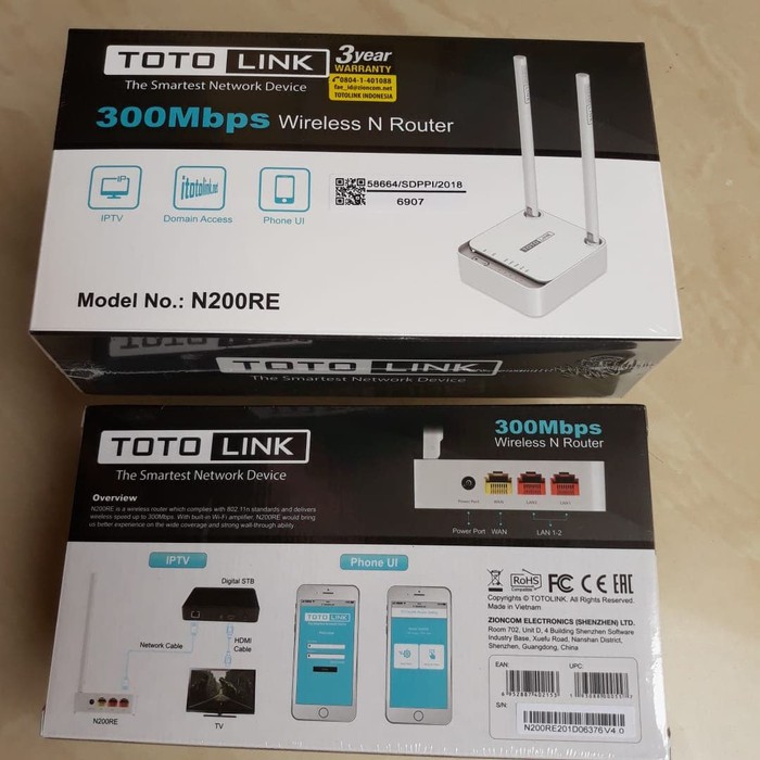 Bộ Phát Sóng Wifi Totolink N200re 300mbps | BigBuy360 - bigbuy360.vn
