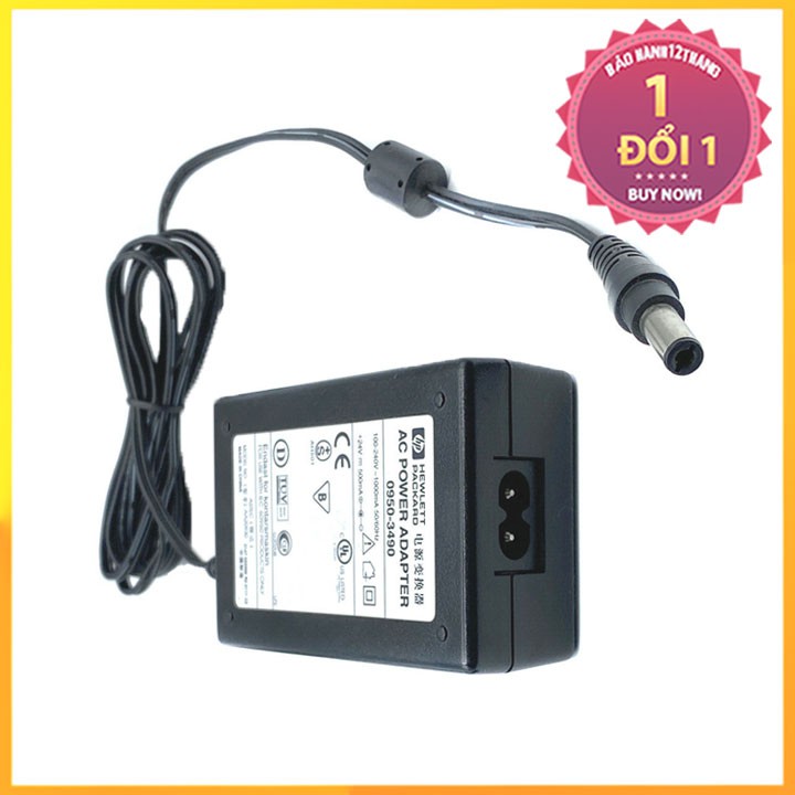 Bộ đổi nguồn máy in Hp 24v 500ma