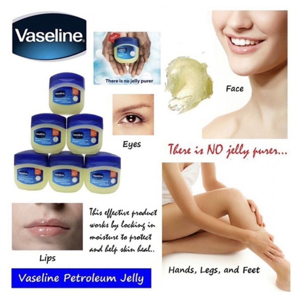 Sáp dưỡng da đa năng Vaseline 49g Original của Mỹ