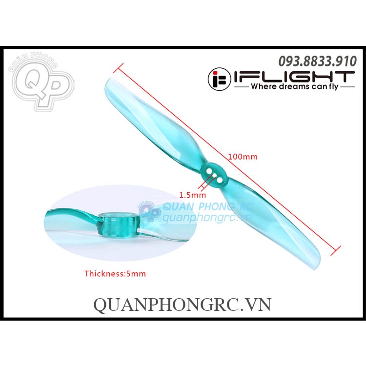 Cánh 2 Lá 4 inch T4024 2 Blades FPV Freestyle Propellers