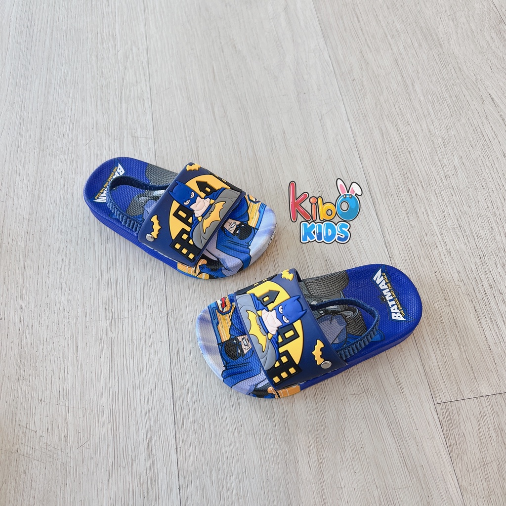 ￼Dép lê có quai siêu nhẹ, siêu êm chống trơn trượt cho bé 1-3 tuổi DE09