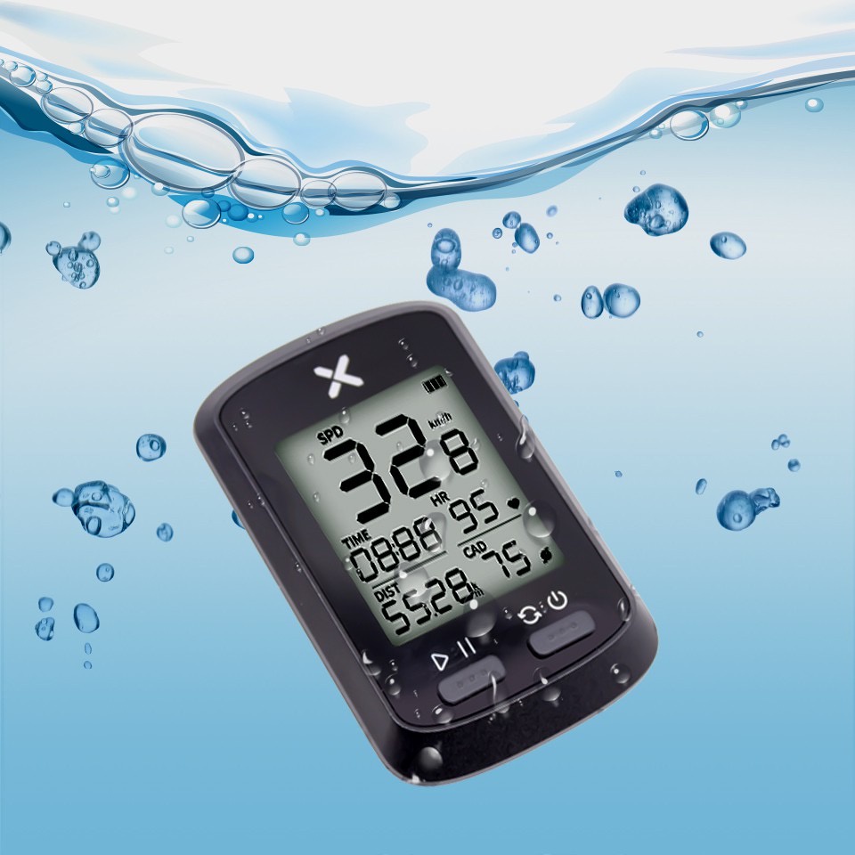Đồng Hồ Thông Minh XOSS G + Định Vị GPS Chống Thấm Nước Có Cảm Biến Nhịp Tim Cho Xe Đạp