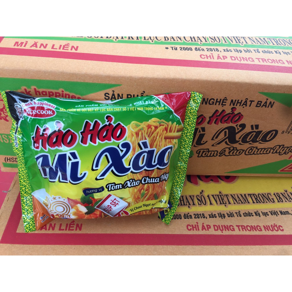 [Mã GROXUAN1 giảm 8% đơn 150K] THÙNG MÌ XÀO HẢO HẢO 30 GÓI | BigBuy360 - bigbuy360.vn