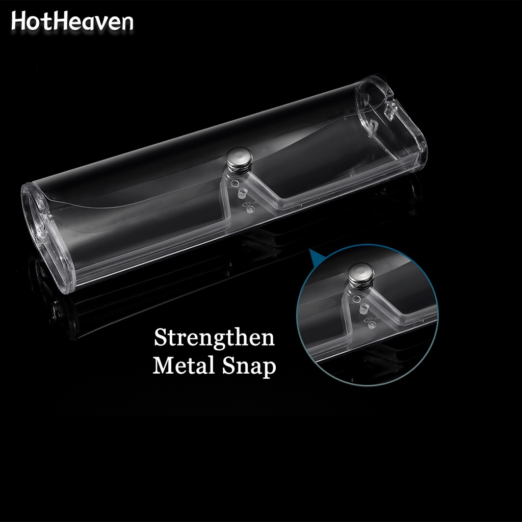 1 Hộp Nhựa Trong Suốt Đựng Mắt Kính