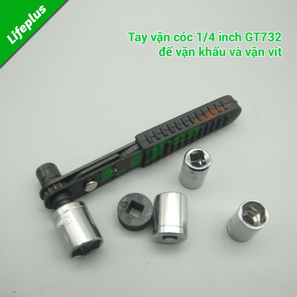 Tay vặn cóc 1/4inch để vặn khẩu và vặn vít