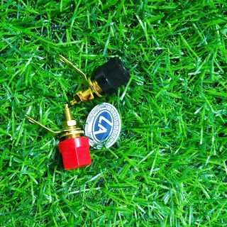 Cọc loa đơn trạm loa rời gồm 1 cặp (1 đỏ 1 đen)