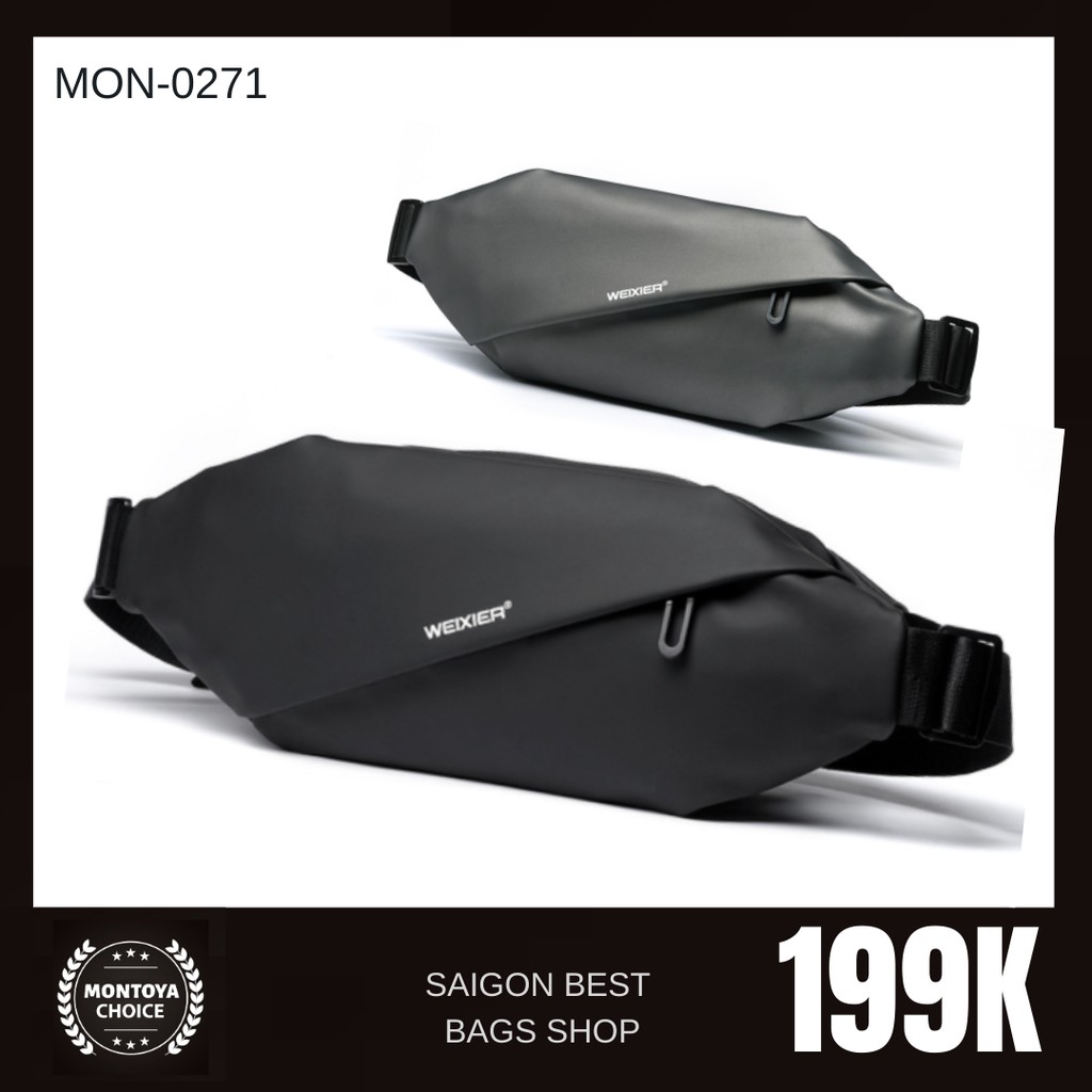 TÚI ĐEO CHÉO NAM NỮ- TÚI ĐEO BAO TỬ NHỎ GỌN ( MON-0271 )