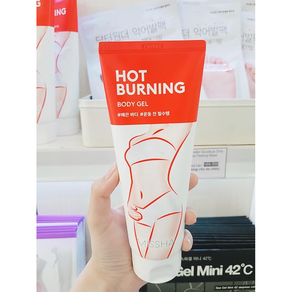 Kem tan mỡ Missha Hot Burning Perfect Body Gel
