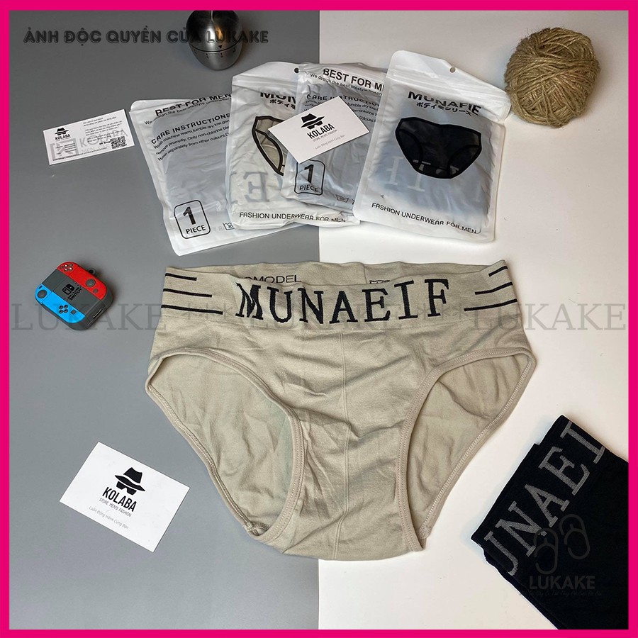 Quần lót nam MUNAFIE cao cấp siêu mát - Co Dãn❤️ FREE SHIP❤️  - Quần sịp nam Munafie cao cấp