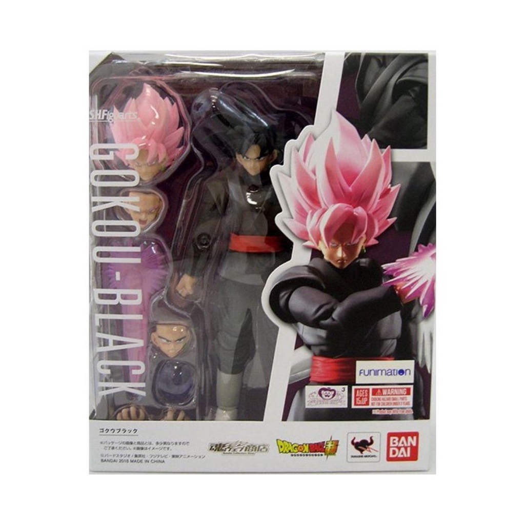 Mô hình Dragon Ball Goku Black 14cm 2018 S.H.Figuarts BANDAI Mô hình có khớp Nhựa PVC CHÍNH HÃNG NHẬT DBSHF07