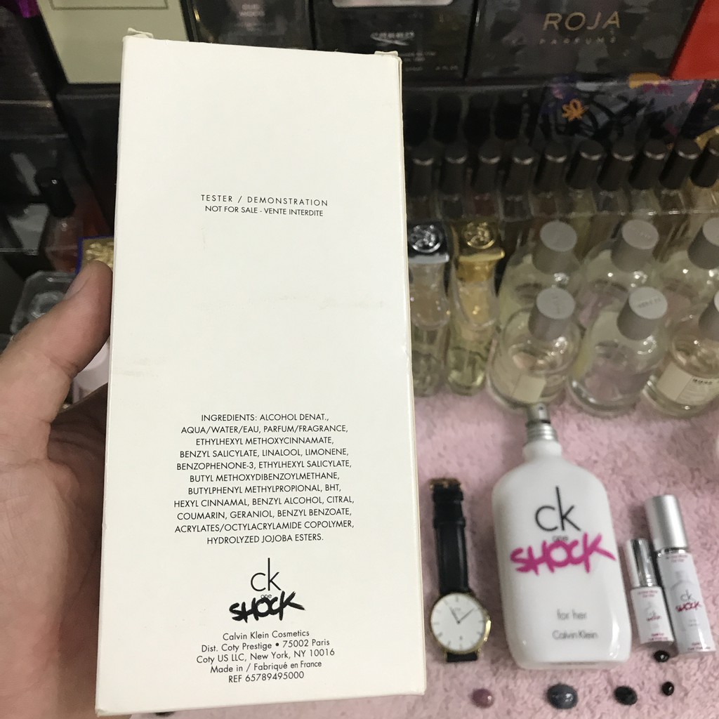 [Dùng Là Thơm] [Mẫu Thử] Nước Hoa Nữ CK One Shock 2ml/5ml/10ml | Thế Giới Skin Care