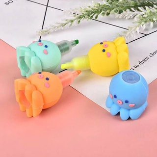 Bút dạ quang hình bạch tuộc cho bé