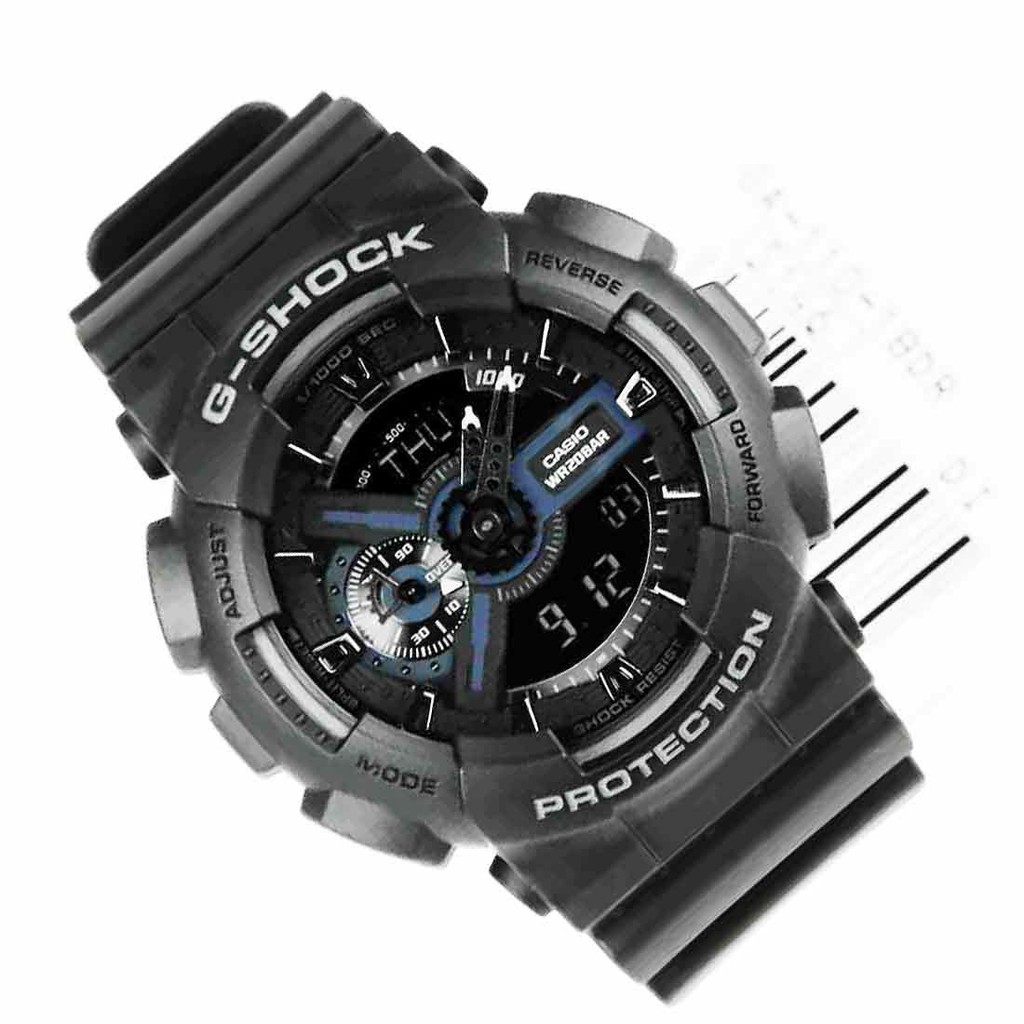 Đồng hồ thể thao nam nữ G-Shock GA-110-1B Full phụ kiện