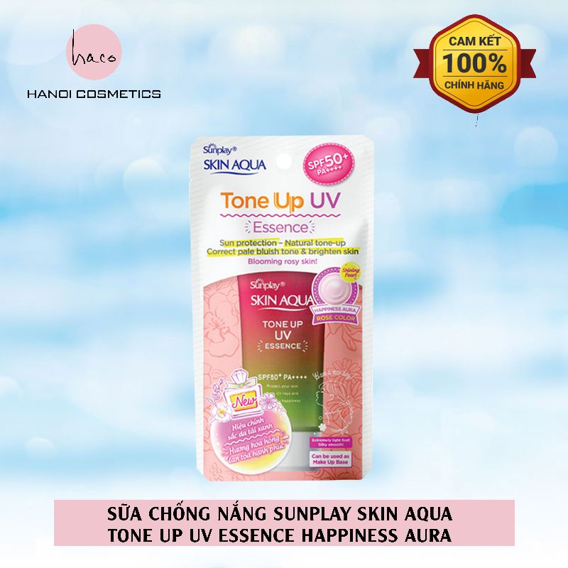 Kem chống nắng nâng tông Sunplay Skin Aqua Tone Up UV Essence/Milk SPF50+ PA++++