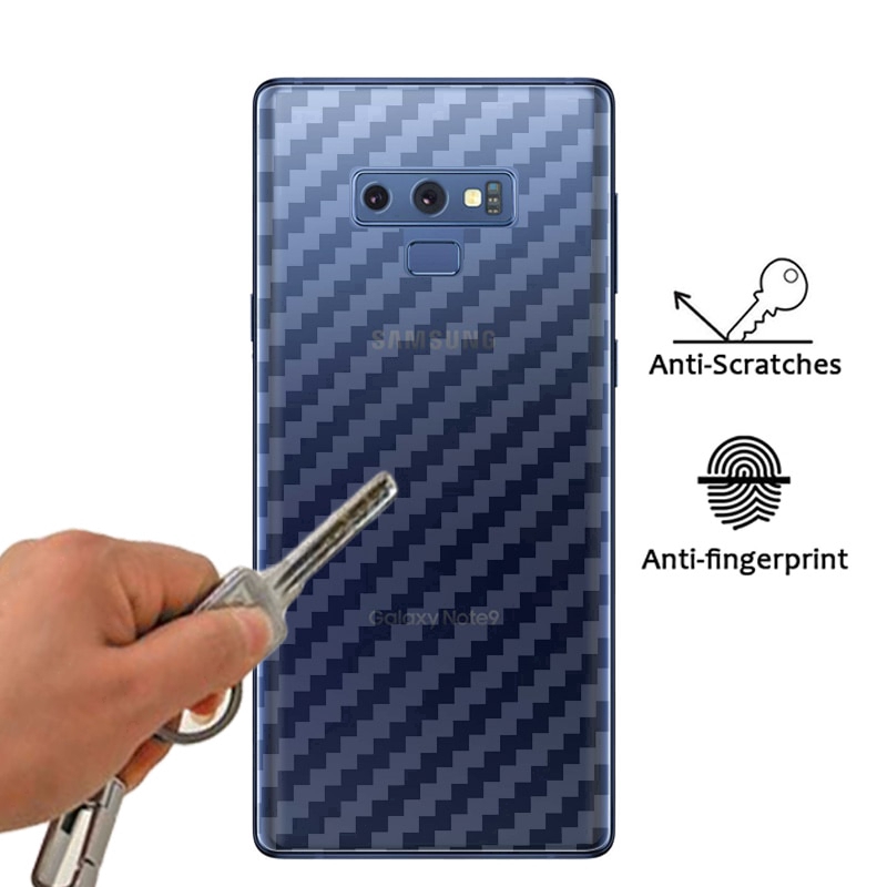 Miếng dán carbon bảo vệ lưng cho Samsung Galaxy S21 S20 S20+ S10 S10E S8 S9 Plus S7 Note 20 Ultra 10 10+ 9 8 Plus Lite