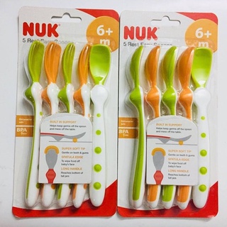 Bộ 5 thìa mềm ăn dặm NUK