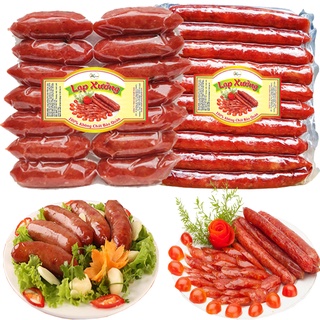 Lạp xưởng tôm và lạp xưởng heo tươi mai quế lộ đặc biệt thơm ngon
