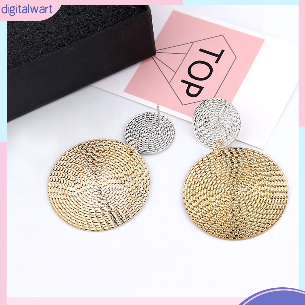 Hoa Tai Dáng Tròn Thời Trang Phong Cách Cho Nữ