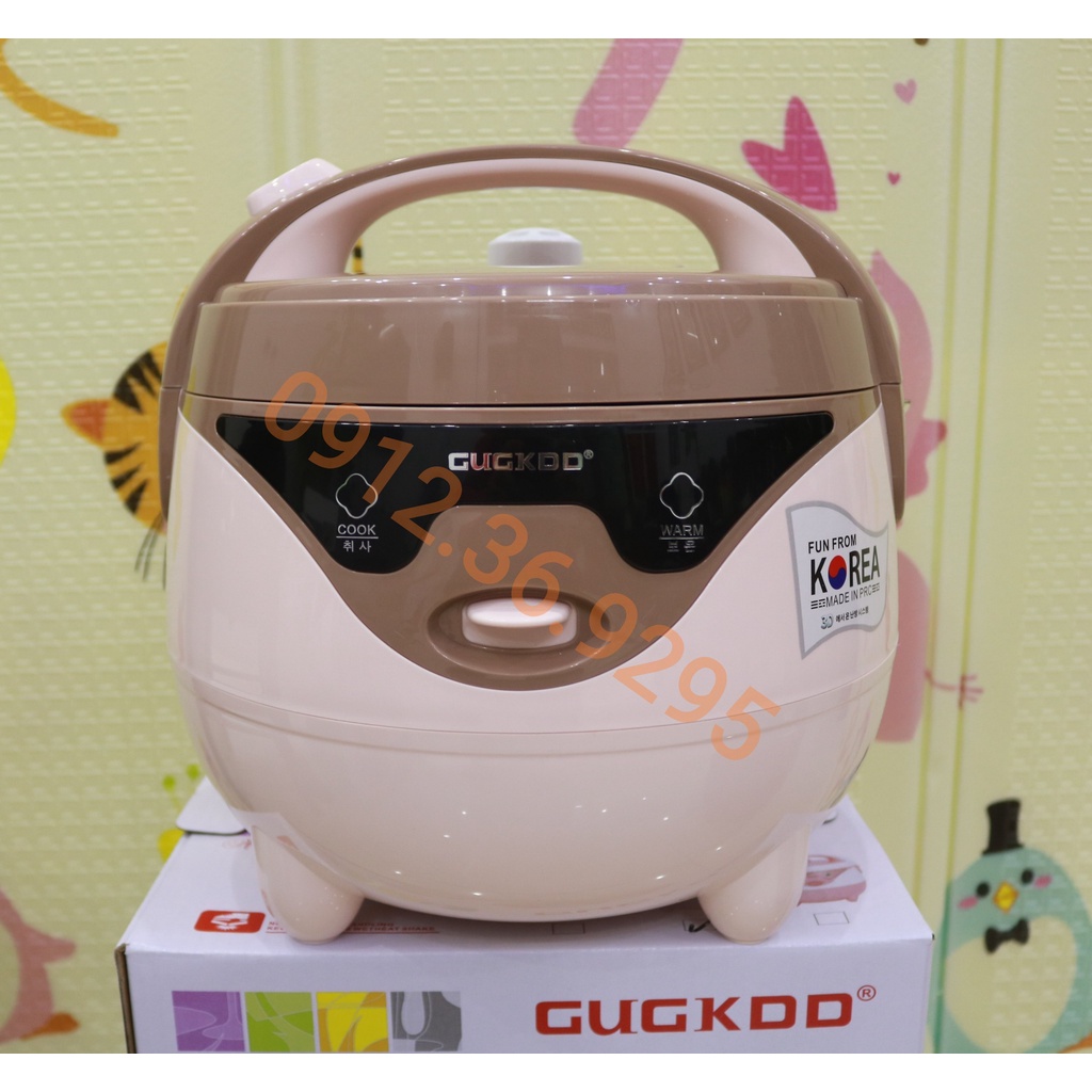 Nồi Cơm Điện Cuckoo Dung Tích 1 Lít và 1.8 Lít, Kiểu Dáng Con Lợn Đáng Yêu, Bền Bỉ, Tiết Kiệm Điện Năng