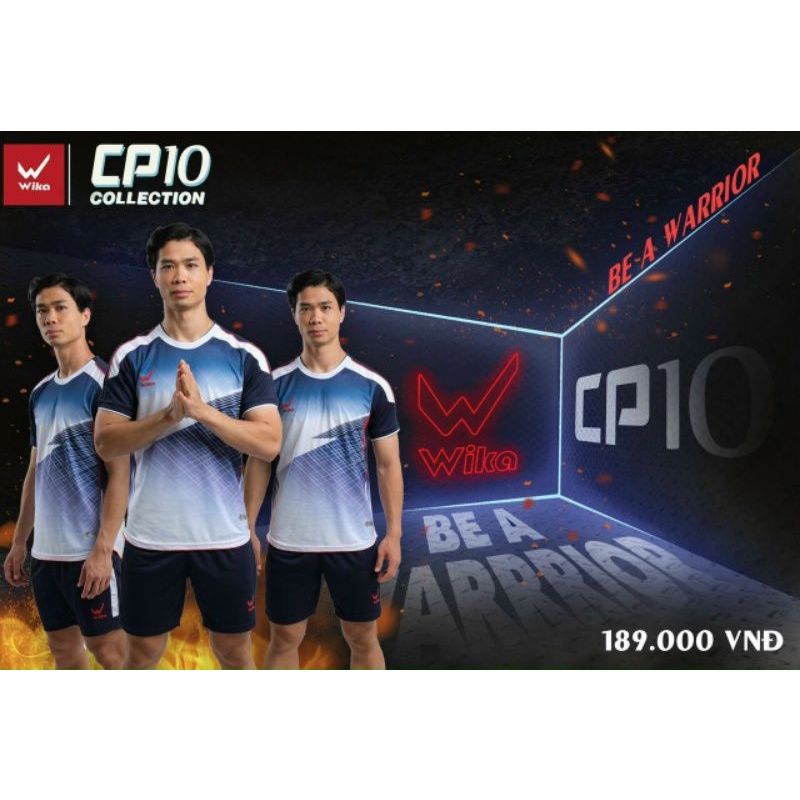 BỘ ĐỒ ĐÁ BANH WIKA CP10 CÔNG PHƯỢNG