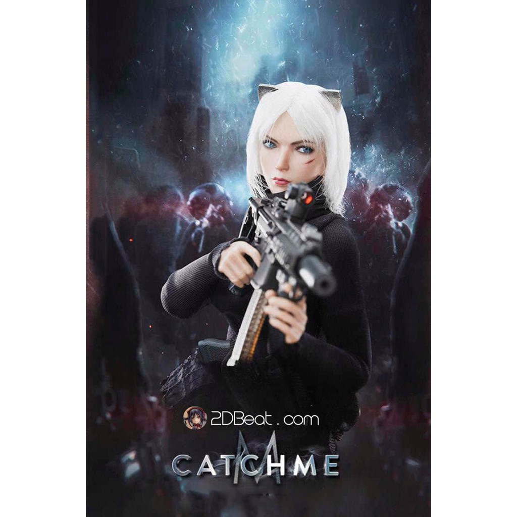 1/6 VERYCOOL VCF-2033B Catch Me Female Assassin phiên bản Head có Sẹo Likenew