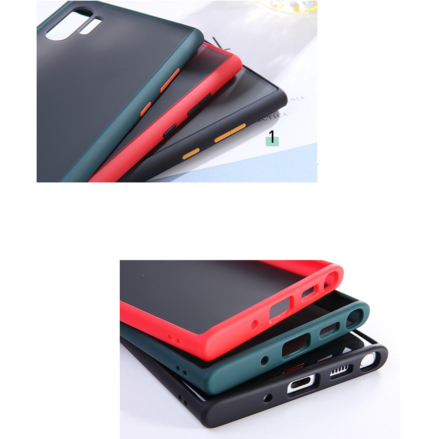 Ốp điện thoại silicon nhựa cứng kiểu áo giáp chống sốc cho Samsung Galaxy Note 10 Pro Plus Note 8 9 J4 J6 J8 Plus 2018 | BigBuy360 - bigbuy360.vn