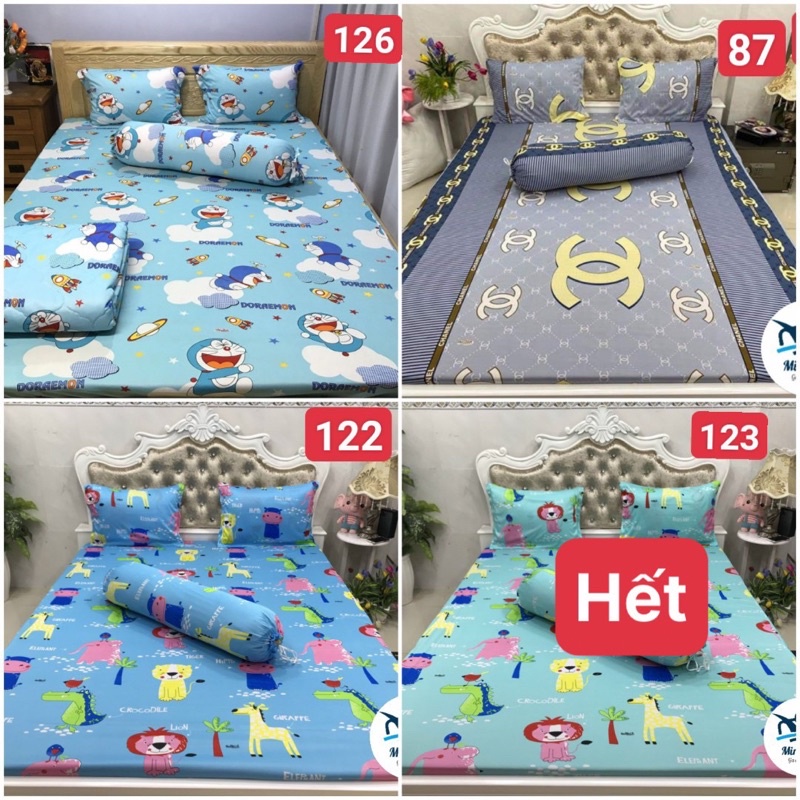 COMBO SET GA GỐI CHỐNG THẤM ( 4 MÓN ) LAU LÀ SẠCH