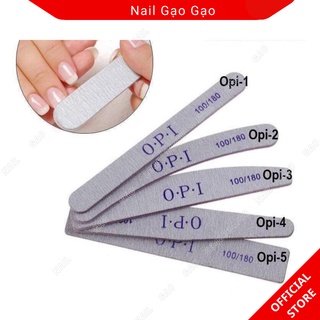 Dũa móng OPI - loại dày đủ 5 hình chuyên dụng cho dân làm móng (lẻ chiếc)