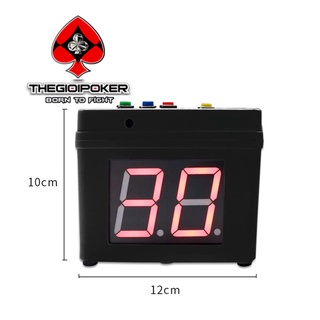 Đồng Hồ Bấm Giờ Poker Tour