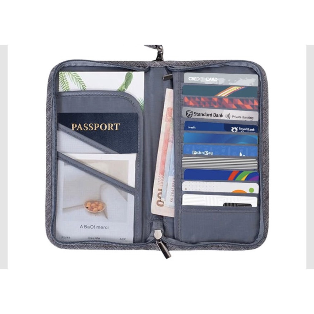 Ví Đựng thẻ Hộ Chiếu Passport Columbia Bảo Quản Thẻ Chống Thấm nước - Smart Travel Wallet