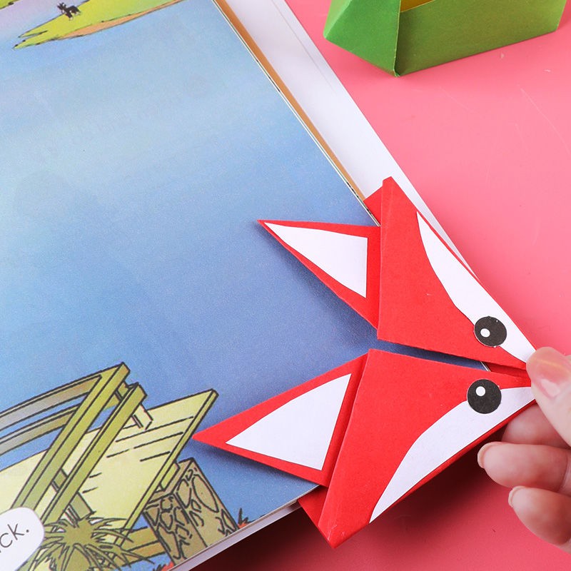 Effective cartoon 3D three-dimensional origami color colored paper cardboard paper-cut handmade paper material cartoon children's kindergarten