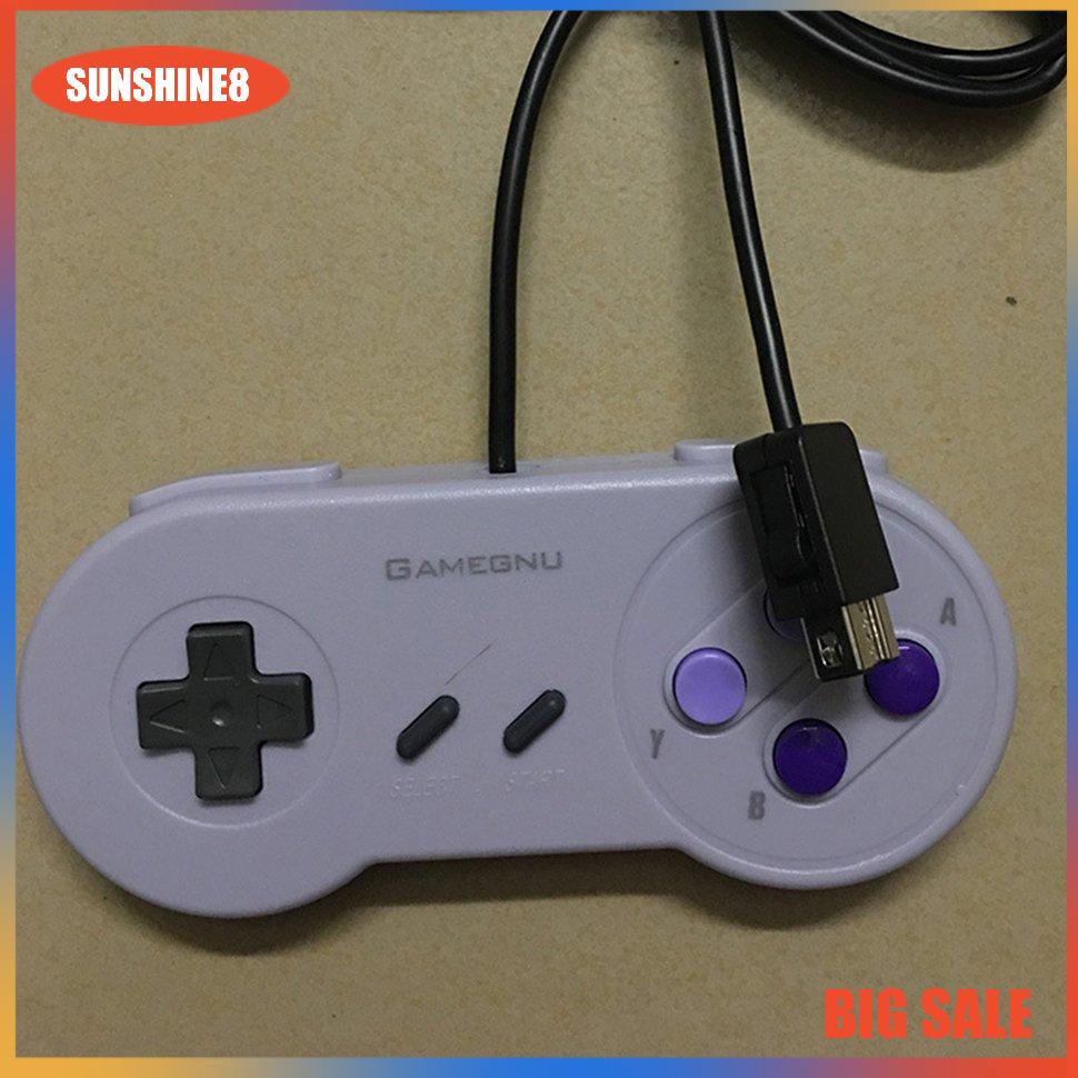 【SUN】Mini Snes Game Console Built-in 660 Classic Games EU Plug Double Players