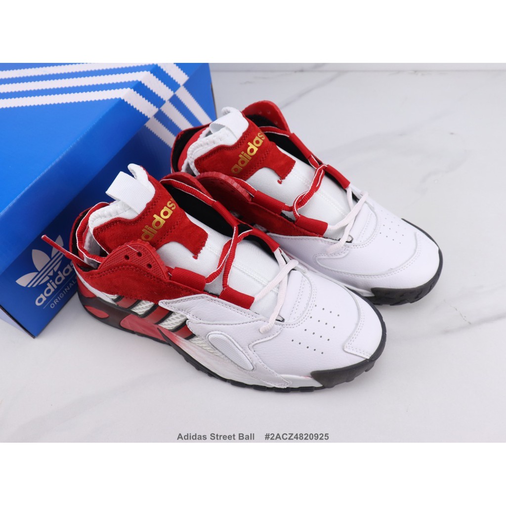 Adidas Street Ball Adidas High Top Basketball Shoes Cowhide 40-45 #2ACZ4820925