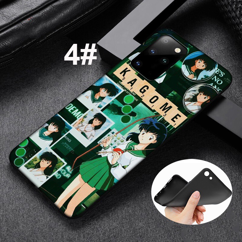 Samsung Galaxy S10 S9 S8 Plus S6 S7 Edge S10+ S9+ S8+ Soft Silicone Cover Phone Case Casing GR59 InuYasha Anime