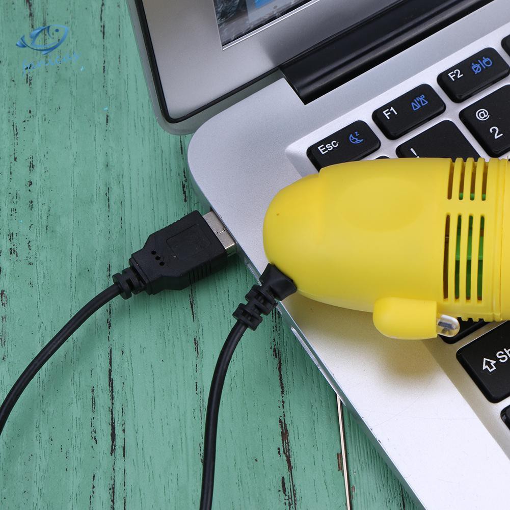 Máy Hút Bụi Bàn Phím Mini Cổng Usb Cho Laptop Pc (Màu Ngẫu Nhiên)