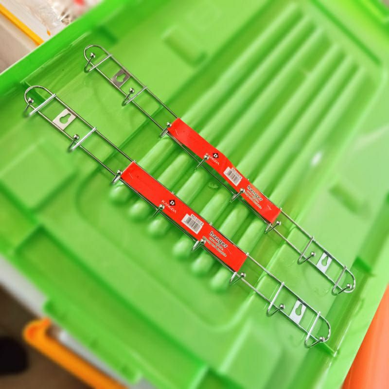 Thanh Móc Inox Treo Quần Áo  #6  ❖6 MÓC KHOAN TƯỜNG❖