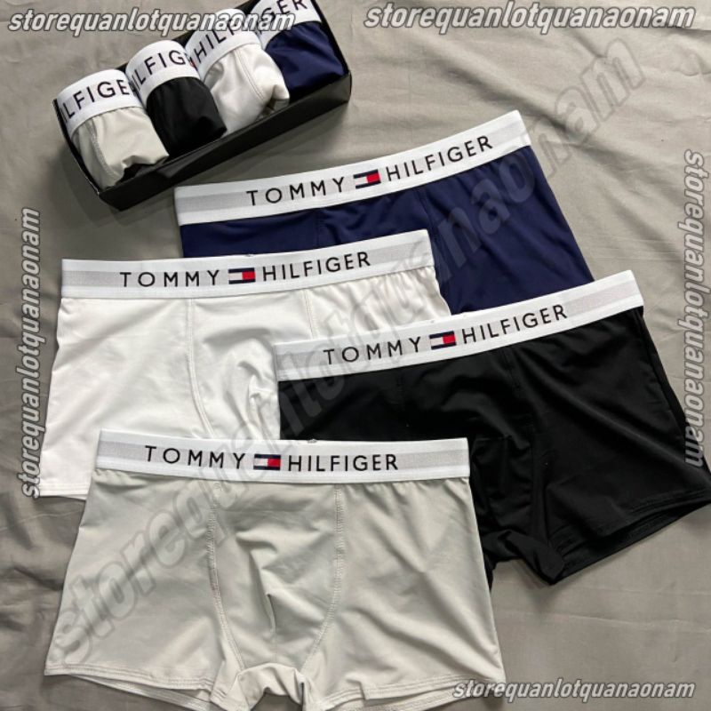 hộp 4 cái Sịp Đùi Nam - boxer -Quần Lót đùi Nam thun lạnh TM, sang trọng-HÀNG CÓ SẴN, giao hàng ngay