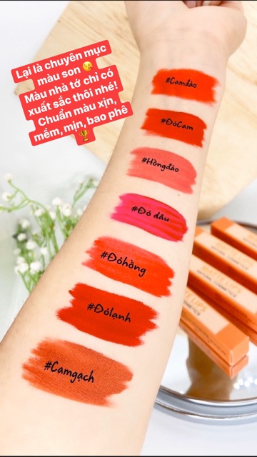 [Tặng kèm Hũ dưỡng 45K] COMBO 2 MÀU SON GẤC MATTE LIPS 298K[chỉ áp dụng khi mua tại link Shopee này]