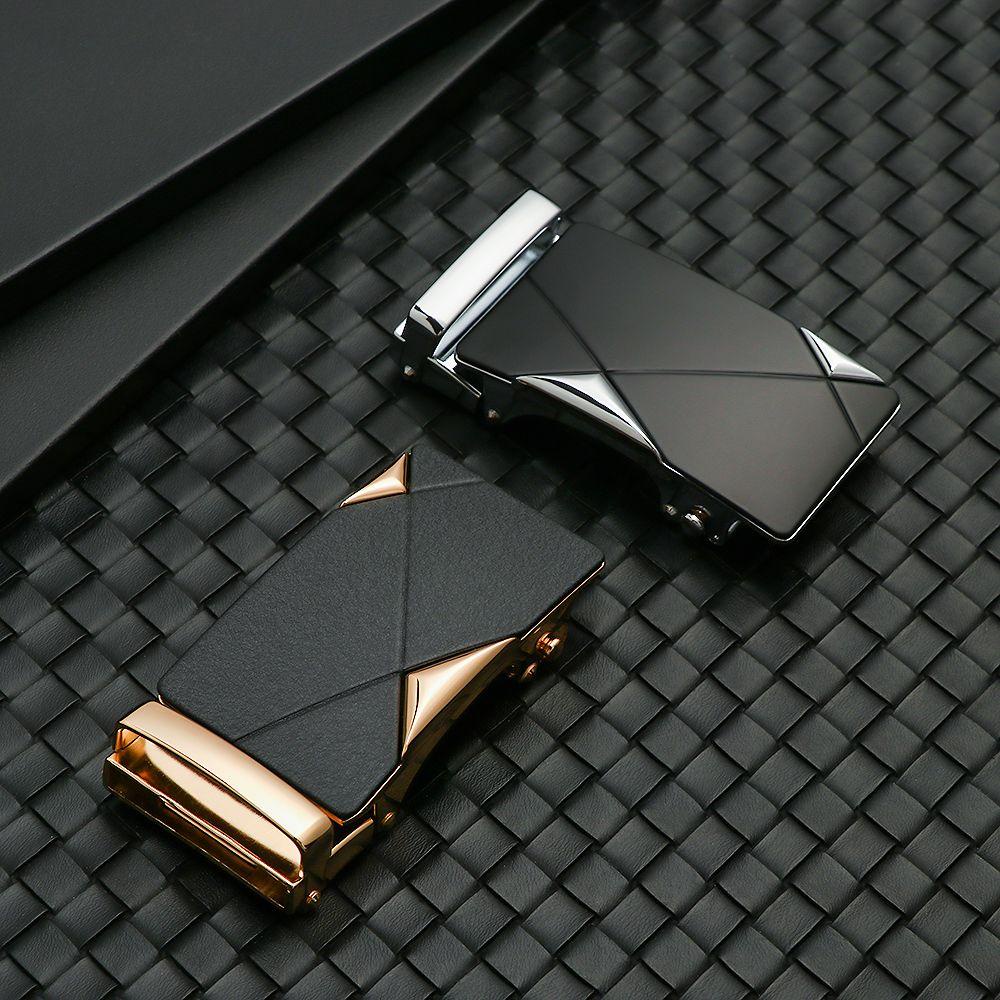 ✣HS✣ Clothing Accessories Men's Belt Head Adjustable Business Accessories Belt Buckle DIY Automatic Buckle Fashion Slide Belt Strap Buckle Leisure Belt Head