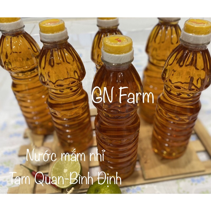 Nước Mắm Nhỉ Đậm Đà Hương Vị Nước Mắm Miền Trung Loại Đặc Biệt Siêu Đậm Đặc - Chai 500ml/1 lit