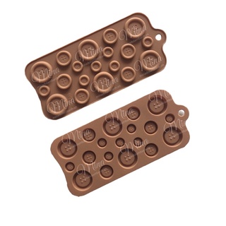 Khuôn Silicone Nút ÁoKhuy Áo