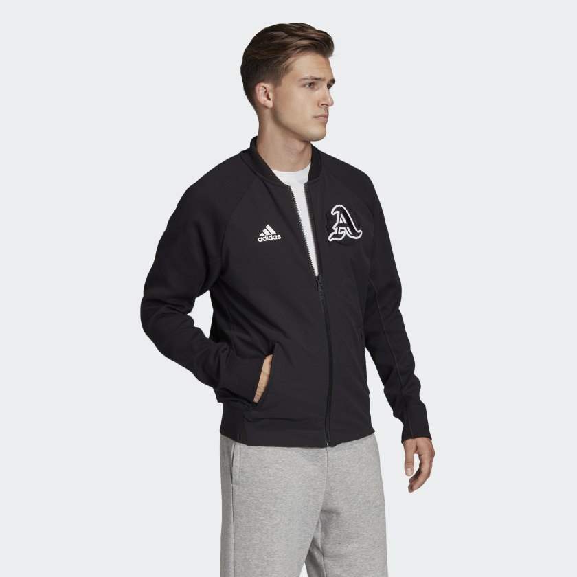 Áo khoác nỉ nam Adidas VRCT đen FQ7616
