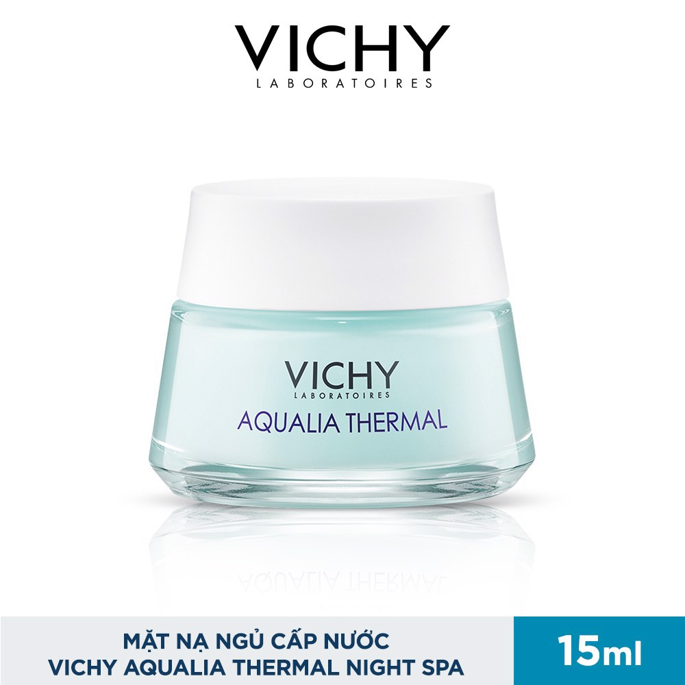 Mặt Nạ Ngủ Vichy Aqualia Thermal Night Spa Dưỡng Ẩm, Làm Sáng Da 15ml