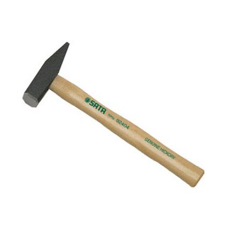 Búa cơ khí cán gỗ, 400g đầu búa bằng thép carbon tay cầm bằng gỗ hickory bền sata 92403