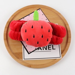 Băng đô rửa mặt cài tóc, bờm tóc turban skincare nữ dưa hấu dễ thương cute thời trang Hàn Quốc