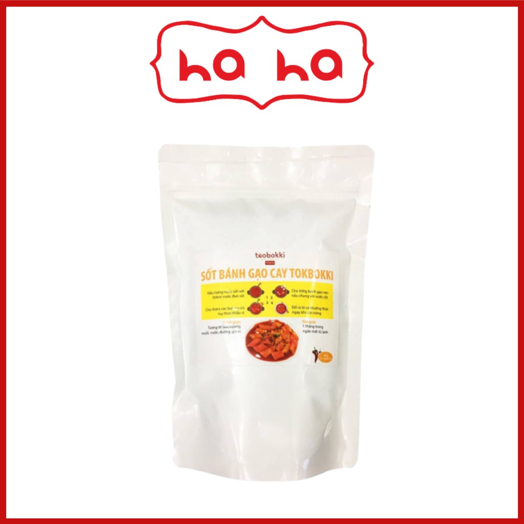 SHIP HCM Sốt nấu tokbokki 500g - 1kg