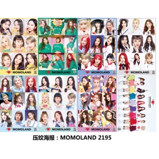 Bộ 8 poster Momoland khổ A3